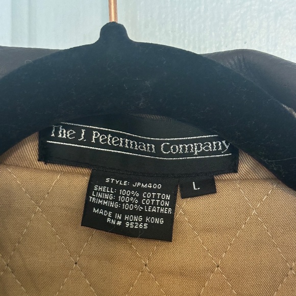 Vintage Quilted Canvas & Leather Utility Vest - J Peterman Company - Picture 8 of 9